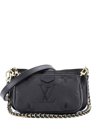 Louis Vuitton Multi Pochette Accessoires Monogram Empreinte Giant crossbody bag - Zwart