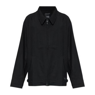 Yohji Yamamoto Wool Tailored Blouson - Heren - Zomerjassen - Zwart - XL - Wol - Jassen