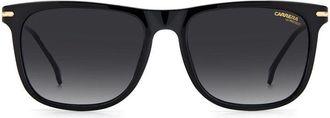 Carrera Square Full Rim Sunglasses - Black
