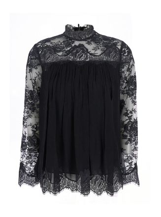 Zimmermann Hypnotic Lace Yoke Top