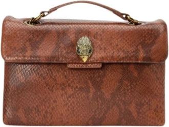 Kurt Geiger Dames, Tassen, Bruin, Maat: ONE Size Leer