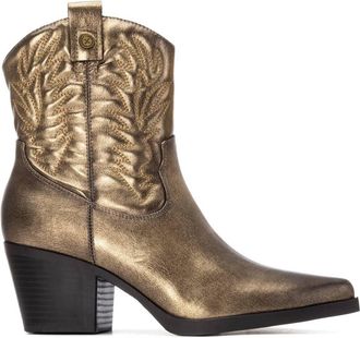 Xti Womens Embroidered Italian Western Booties By XTI