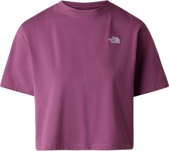 The North Face Evolution Simple Dome Crop Tee T-Shirt f&uuml;r Damen | lila