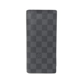 Louis Vuitton Graphite Coated Canvas Long Wallet (Bi-Fold) (Pre-Owned)