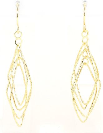 C&A Unbranded (18K) Drop Earrings (Pre-Owned)