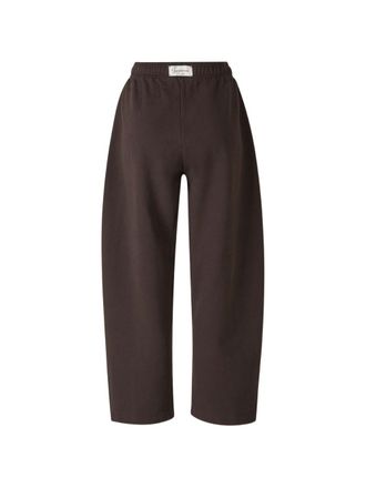 Jacquemus Cropped Smooth Elastic Waistband Wide-Leg Pants