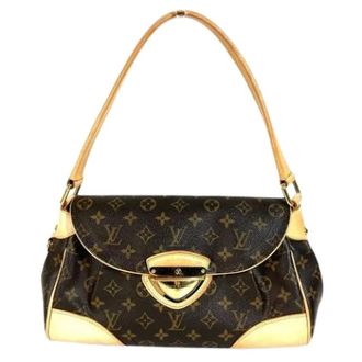 Louis Vuitton Pre-owned Shoulder Bags, female, Brown, Size: ONE SIZE Pre-owned Monogram Canvas Shoulder Bag