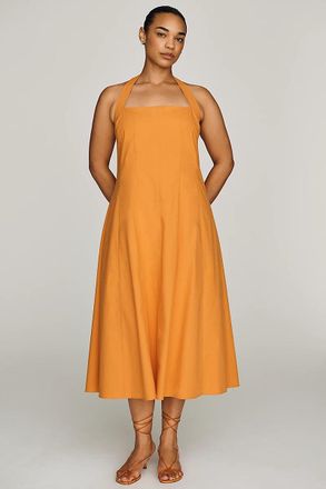 Elodie Ozara 100% Cotton Midi Dress