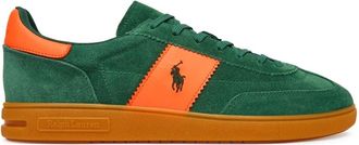 Polo Ralph Lauren Bedford Sneaker - Heren - Sneakers - Groen - 43 EU - Leer - Schoenen