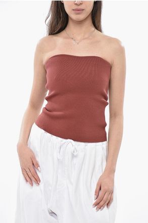 Super Blond Elasticized Knit Tube Top size 44