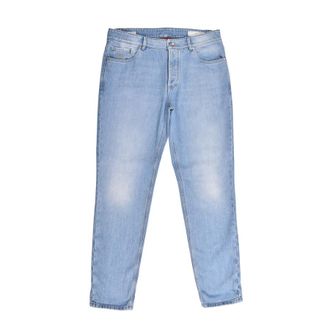 Brunello Cucinelli Light Denim Traditional Fit Jeans, Brand Size 54 (US Size 38)