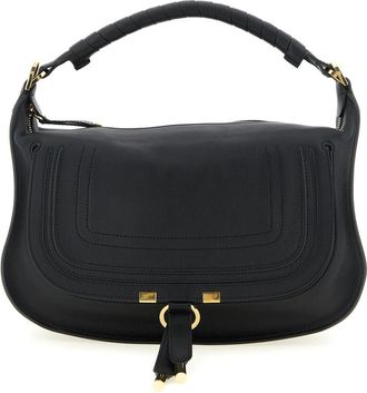 Chlo&eacute; Black Marcie Small Shoulder Bag