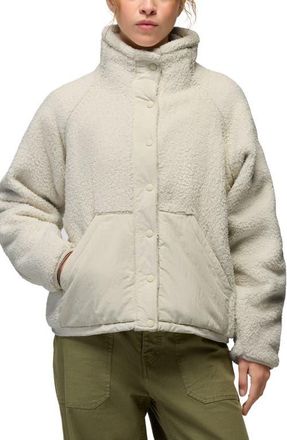 Prana Encinitas Fleece Jacket in Beach Pebble at Nordstrom, Size X-Large