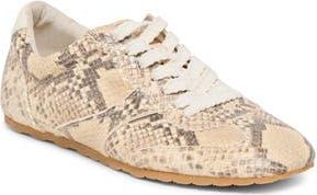 Dolce Vita Dorie Sneaker in Natural Snake Embossed Leather at Nordstrom Rack, Size 8.5