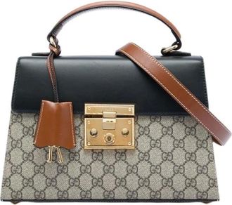 Gucci Pre-owned Padlock Satchel - - Pre-owned - Donna - Beige - ONE SIZE