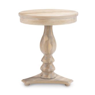 Powell Stanton Accent Side Table, Natural