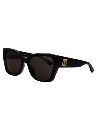Balenciaga BB0474S Acetate Cat-Eye Sunglasses - Gray