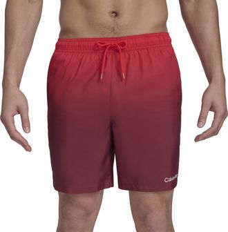 Calvin Klein Mens Volley Quick Dry Lightweight Swim Trunk Swimming Trunks, Getaway Solids, M