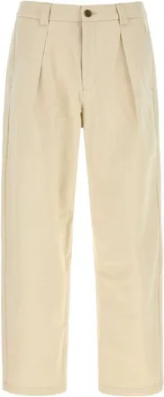 A.P.C. Light Beige Pleated Pants