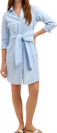 Draper James Isabella Shirtdress In Oxford Shirting