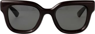 Gucci Stijlvolle Dames Zonnebril - Dames - Zonnebrillen - Grijs - 49 MM - Accessoires