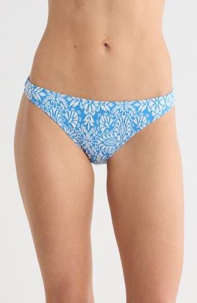 Roxy Tile Tranquility Hipster Bikini Bottoms in Blue at Nordstrom Rack, Size X-Large