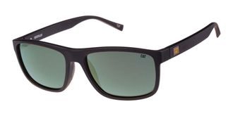 CAT CPS 8520 Polarized 104P Mens Sunglasses Black Size 57
