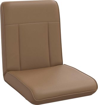 vidaXL Vidaxl Sill&oacute;n Ajustable Capuchino Cuero Sint&eacute;tico