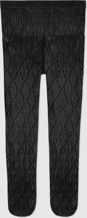 Gucci Interlocking G Tights, Black