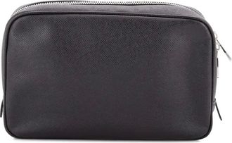 Louis Vuitton Toiletry Taiga Leather GM pouch - Zwart