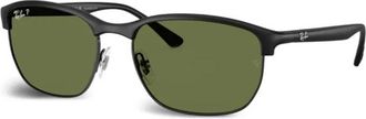 Ray-Ban Vierkante Zonnebril - unisex - Zonnebrillen - Zwart - 59 MM - Accessoires