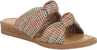 Blowfish Womens Ashland Slide Sandal In Multi