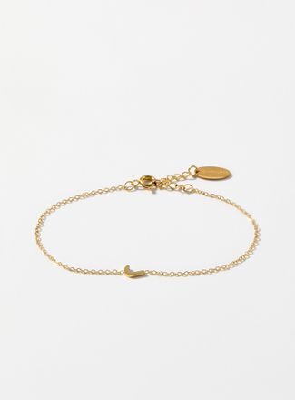 Simons Womens Alphabet character chain bracelet