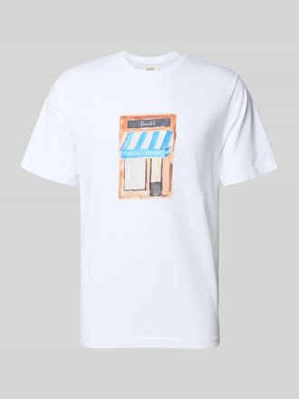 For&eacute;t T-Shirt mit Motiv-Print Modell MARKET in Weiss, Gr&ouml;&szlig;e XXL