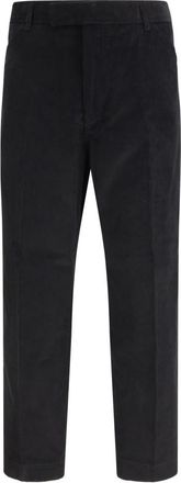 Thom Browne Black Corduroy Chino Pants