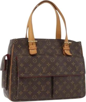 Louis Vuitton Pre-owned Handbags, female, Brown, Size: ONE SIZE Pre-owned Monogram Shoulder Bag