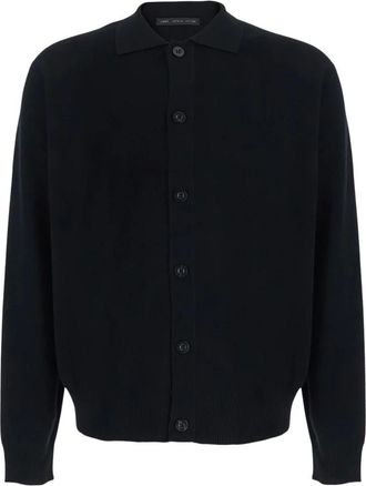 low brand Maglione girocollo in merino a maniche lunghe - - Knitwear - Uomo - Nero - L