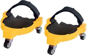 OEM Juego De 2 Rodilleras Flexibles Con Ruedas Para Jardiner&iacute;a Y Obras De Construcci&oacute;n