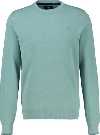 Lerros Sweatshirt LERROS Sweatshirt in sportlicher 2-Tone-Optik, Herren, Gr. 4XL, arctic blau, 100% Baumwolle, Sweatshirts Sweatshirt