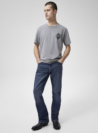 Wrangler Mens Dark blue Retro jean Bootcut fit