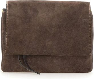Gianni Chiarini Three Crossbody Bag - Dames - Schoudertassen - Bruin - ONE Size - Leer - Tassen