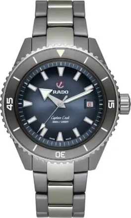 Rado Captain Cook High-Tech Ceramic Diver Automatic Blue Dial Mens Watch R32144202