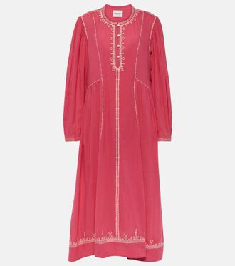 Isabel Marant Abito midi Pippa in cotone