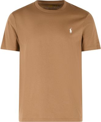 Polo Ralph Lauren Camiseta de algod&oacute;n marr&oacute;n de Polo Ralph Lauren