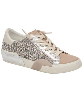 Dolce Vita Zina Leather & Twill Sneaker