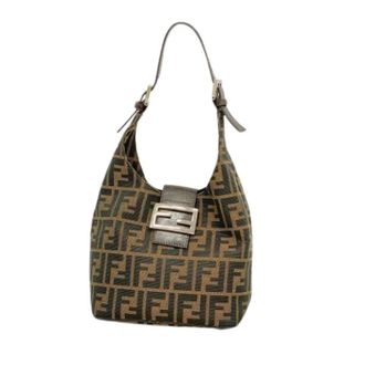 Fendi Pre-owned Shoulder Bags, female, Brown, Size: ONE SIZE Pre-owned Vintage Shoulder Bag
