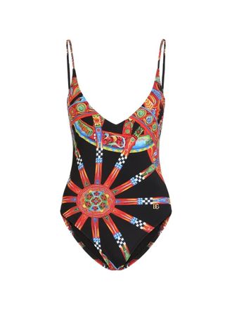 Dolce & Gabbana Printed Swimsuit