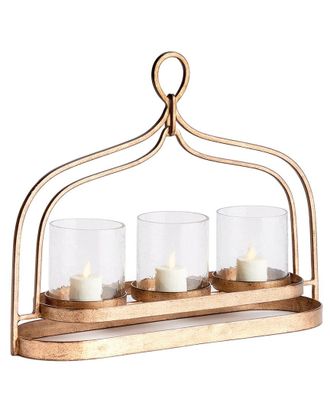 Napa Home & Garden Amara 3-Candle Hurricane