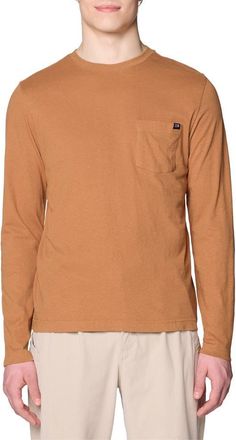 Mountain Hardwear On Edge Organic Cotton & Hemp Long Sleeve T-Shirt in Copper Clay at Nordstrom, Size Xx-Large