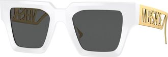 Versace VE4431 401/87 Womens Sunglasses White Size 50